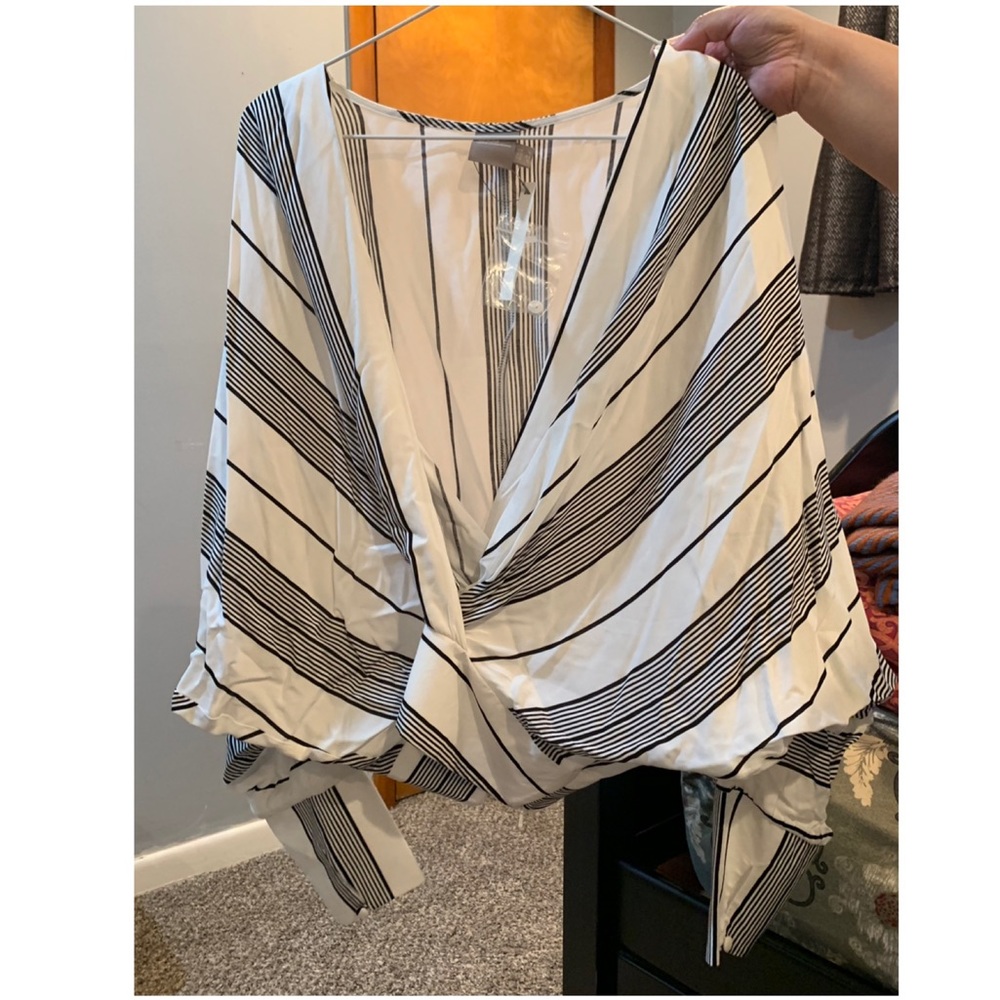NEW long sleeve wrap top from ASOS!